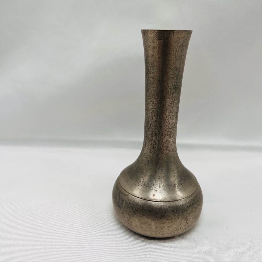 Vintage Poole Pewter Mini Bud Vase numbered 2208